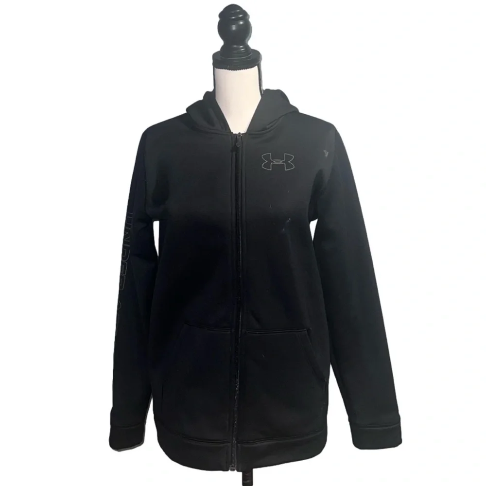 under armor- Hooded zip up jacked